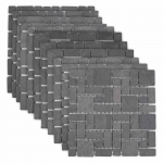 Mosaiik tellised hall 30 x 30 cm marmor