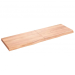 Lauaplaat, helepruun, 160 x 50 x (2-6) cm, t&ouml;&ouml;deldud tammepuit