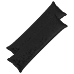 Diivanipadi 2 pcs houten must 40 x 145 cm flanell