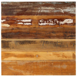 Ruudukujuline lauaplaat 70x70 cm 15&ndash;16 mm taaskasutatud puit