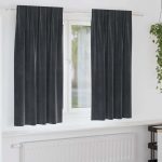 Pimendavad kardinad 2 pcs tumehall 140 x 175 cm samet