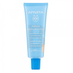 Apivita Aqua Beelicious Healthy Glow Hydrating Fluid Cream SPF 30 40 ml