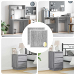 Kleebis kruvi kate 2 pcs hall sonoma &oslash; 20 x 0,5 mm kaetud paber