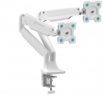 MONITOR ACC DESK MOUNT/13-32" WHITE G200-W ONKRON - 4603728443386