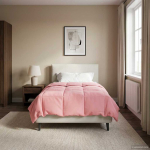 Talve tek rapistatud roosa 135 x 200 cm mikrokiud