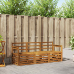 Diivanikomplektid 3 pcs neutraalne tugev akatsiapuu