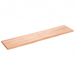 Seinariiul, helepruun, 180 x 40 x (2-4) cm, t&ouml;&ouml;deldud tammepui