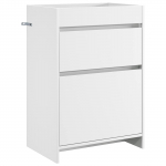 Vannitoa all oleva kraani kapp valge 56 x 37,5 x 81 cm