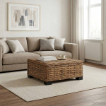 Kohvilaud gendt looduslik rattan naturaalne 67 x 60 x 30 cm