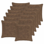 Diivanipadi 12 tk houten helepruun 50 x 50 cm vale k&uuml;&uuml;liku