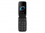 BLOW Black Phone for Seniors with a Flip Cover S24