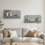 Seinariiul 2 tk hall sonoma 80,5 x 13,5 x 37,5 cm tehispuit
