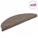 Isekleepuvad trepimatid 20 tk 56 x 17 x 3 cm beežid poolringikujulised