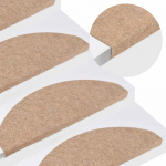 Iseliimuvad trepivaibad 20 tk, beež, 65 x 22,5 x 3,5 cm