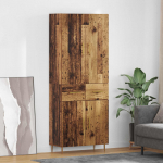 K&otilde;rgushein sahtliga vana puit 69,5 x 34 x 180 cm tehispuit