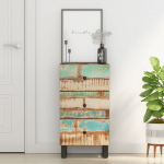 Puhvetkapp 3 sahtliga, 40 x 33,5 x 75 cm, taastatud puit