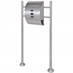 Postkast alusel, roostevabast terasest