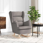 Kiiktool taupe 74x90x102 cm kangas