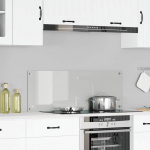 K&ouml;gi splashback l&auml;bipaistev 110 x 40 x 0,6 cm karastatud klaas