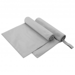 Spordir&auml;tikud 2 pcs hall 100 x 50 cm pol&uuml;ester ja pol&uuml;amiid