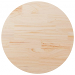 Lauaplaat &oslash;80x2,5 cm, m&auml;nnipuit