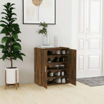 Jalatsikapp, suitsutatud tamm, 60x35x70 cm, tehispuit