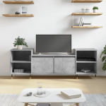 Telerikapp, betoonhall, 160x35x55 cm, tehispuit