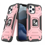 Wozinsky Ring Armor iPhone 14 Pro case armored cover magnetic holder ring gold