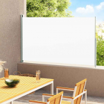 Lahtit&otilde;mmatav terrassi k&uuml;lgsein, 180 x 300 cm, kreemjas