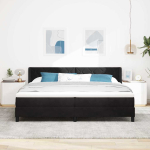 Karbi vedrumadrats peaga must 200 x 200 cm samet