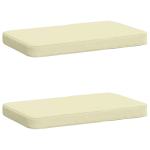 2-osaline padi pinkidele vught 2 pcs 100% pol&uuml;ester kreemjas