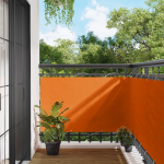 R&otilde;du eesriie 100 x 300 cm oxfordi kangas ristk&uuml;lik oranž