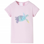 Laste t-s&auml;rk, lilla, 116