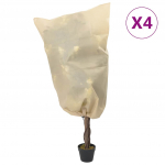 Pingutusn&ouml;&ouml;riga taime fliiskatted 4 tk, 70 g/m&sup2;, 0,8x1 m