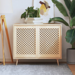 Kapiuksed, v&otilde;rega disain 2 tk, 49,5 x 69 cm, m&auml;nnipuit