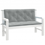 Aiapingi istmepadjad 2 tk, helehall, 120x50x7 cm, kangas