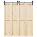 Liugukse tarvikute komplekt 183 cm terasest, must