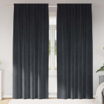 Pimendavad kardinad 2 pcs tumehall 140 x 245 cm samet