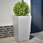 Aia taimekastid 2 tk, 45x45x75 cm, tsingitud teras