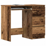 Kirjutuslaud vana puit 90x45x76 cm tehniline puit