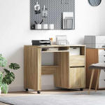 Rattalaud sahtliga sonoma tamm 91 x 50 x 77 cm tehispuit