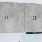 Seinakapp k&ouml;&ouml;ki riiuliga betoonhall 30 x 31 x 100 cm tehispuit