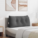 Seljatugi padi tumehall 100 x 24 x 50 cm kangas