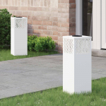 P&auml;ikese led k&auml;igutee tuli 2 pcs valge k&uuml;lmvaltsitud teras