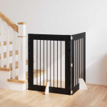 Koerav&auml;rav koos aluspuudega 2 pcs must tamm 80 x 100 cm
