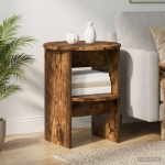 K&otilde;rvalkapp 2 pcs suitsetatud tamm &oslash;40 x 50 cm t&ouml;&ouml;deldud puit
