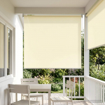 Rulookardin uv kaitse kreemjas 100 x 230 cm pol&uuml;ester