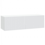 Rippuv tv kapp valge 98 x 31 x 30 cm tehispuit