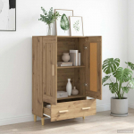 K&otilde;rgushein artisan tamm 70 x 31 x 115 cm tehispuit