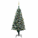 Tehisj&otilde;ulupuu koos led-de ja pallikomplekti ja k&auml;bidega 240 cm